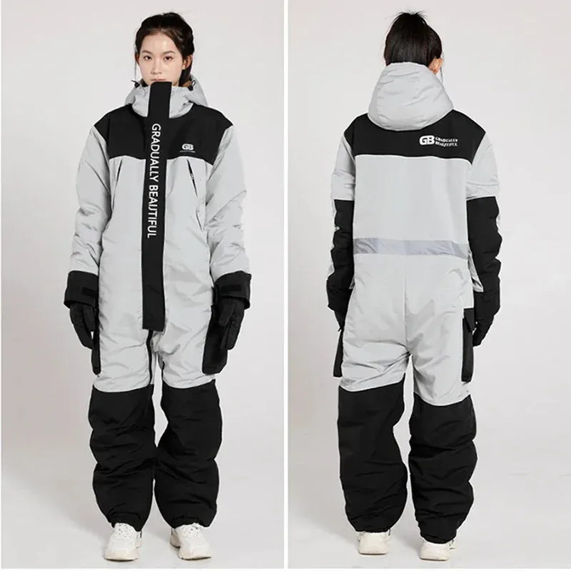 Electric Motorcycle Jacket Winter Windproof Waterproof Warm Snowmobile Jackets Riding Cold-proof Suits couple Fishing Clothes