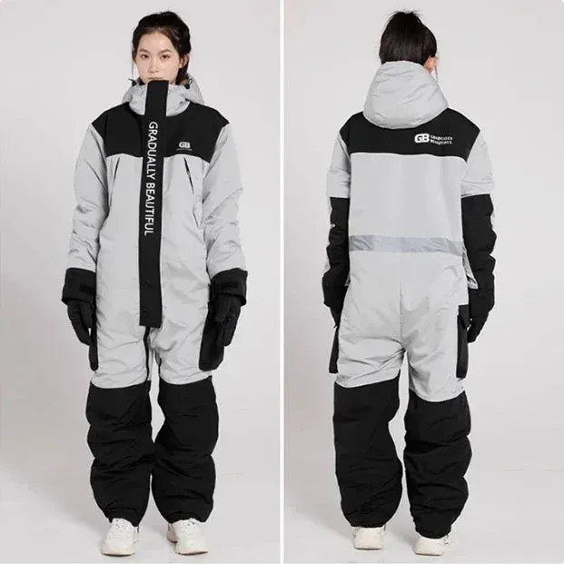 Electric Motorcycle Jacket Winter Windproof Waterproof Warm Snowmobile Jackets Riding Cold-proof Suits couple Fishing Clothes