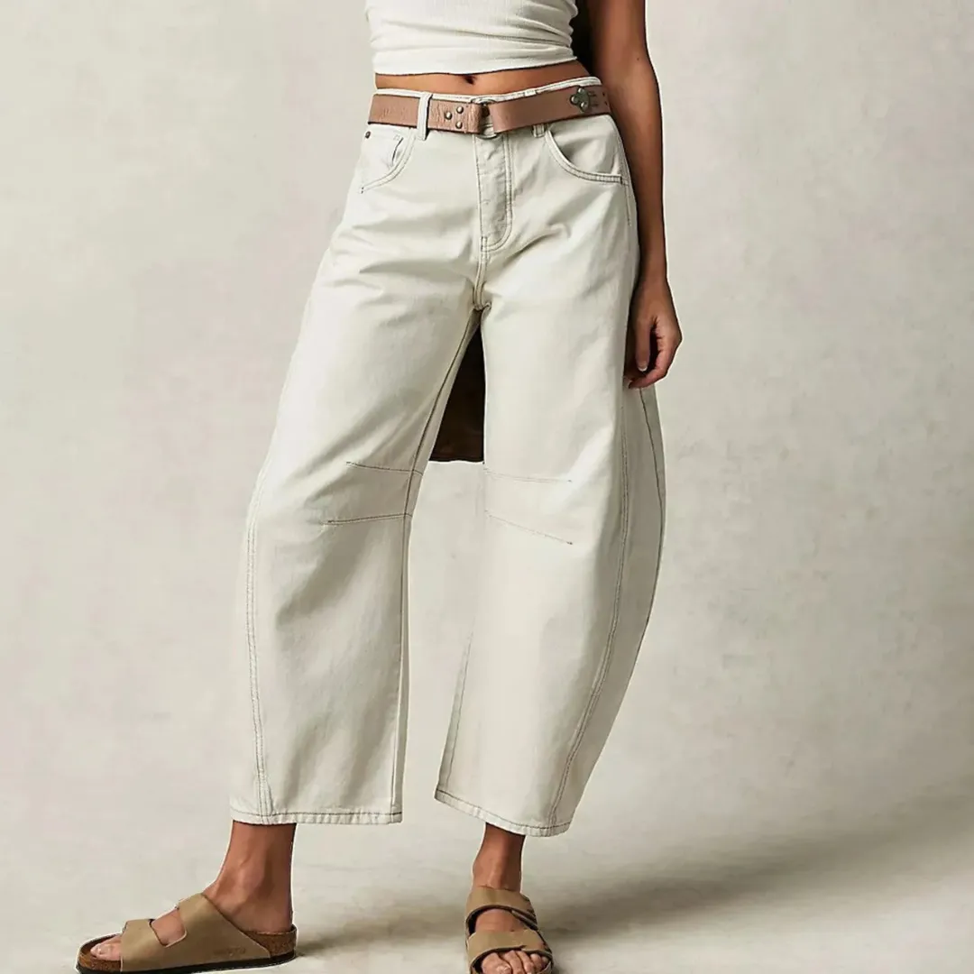 Emma™ - Relaxed Fit Wide Leg Jeans