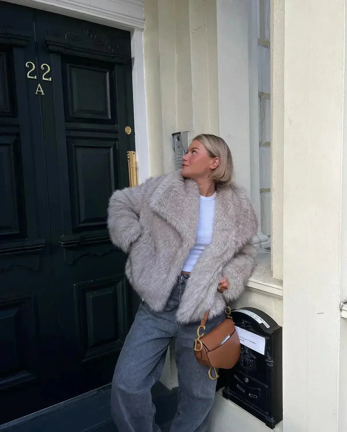 Evriel | Faux Fur Coat