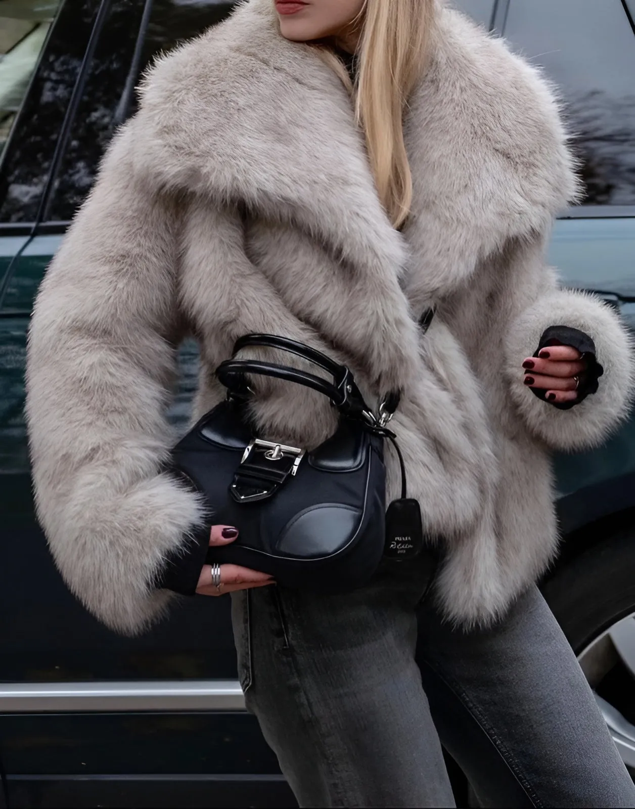 Evriel | Faux Fur Coat