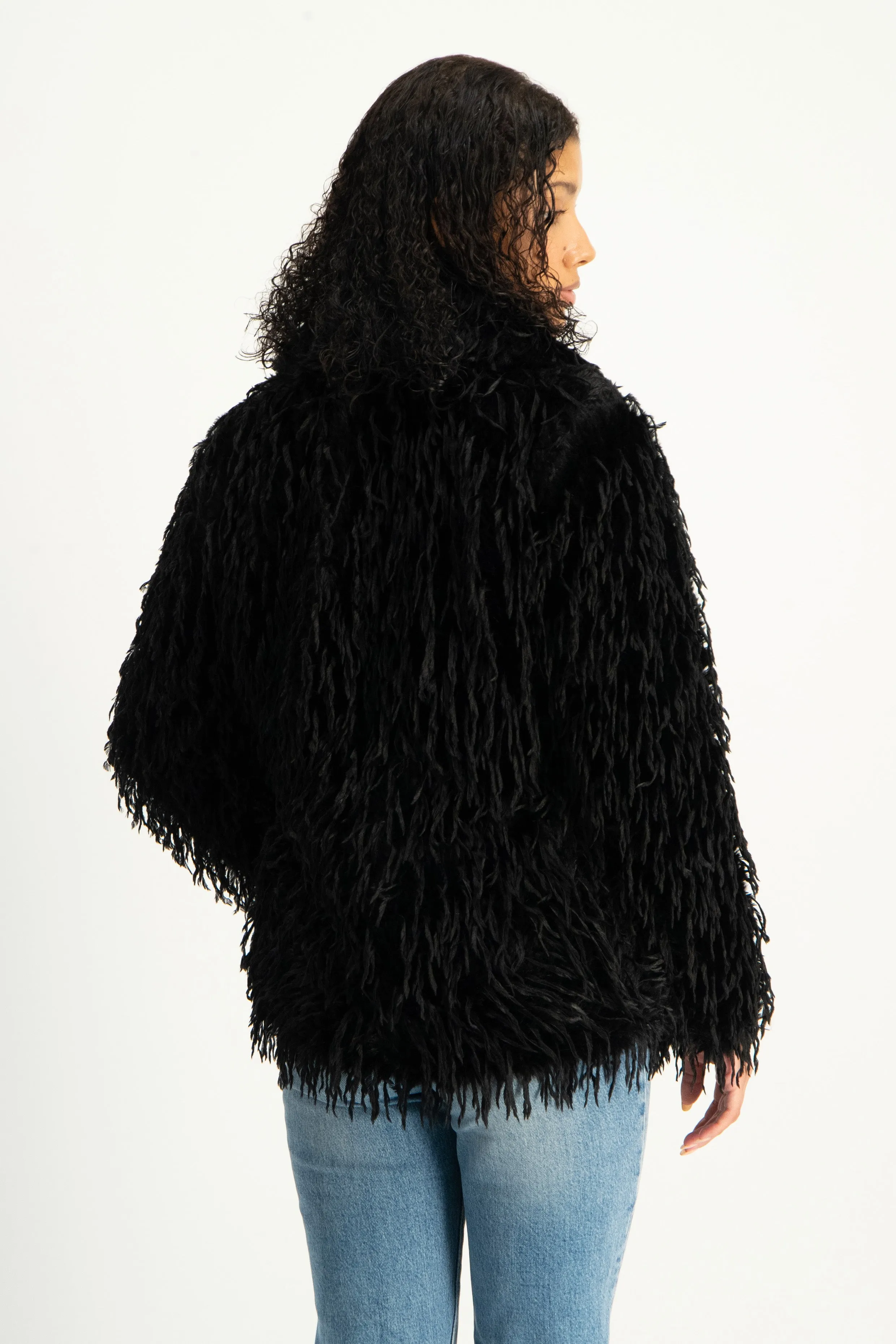 Fancy Faux Fur Coat
