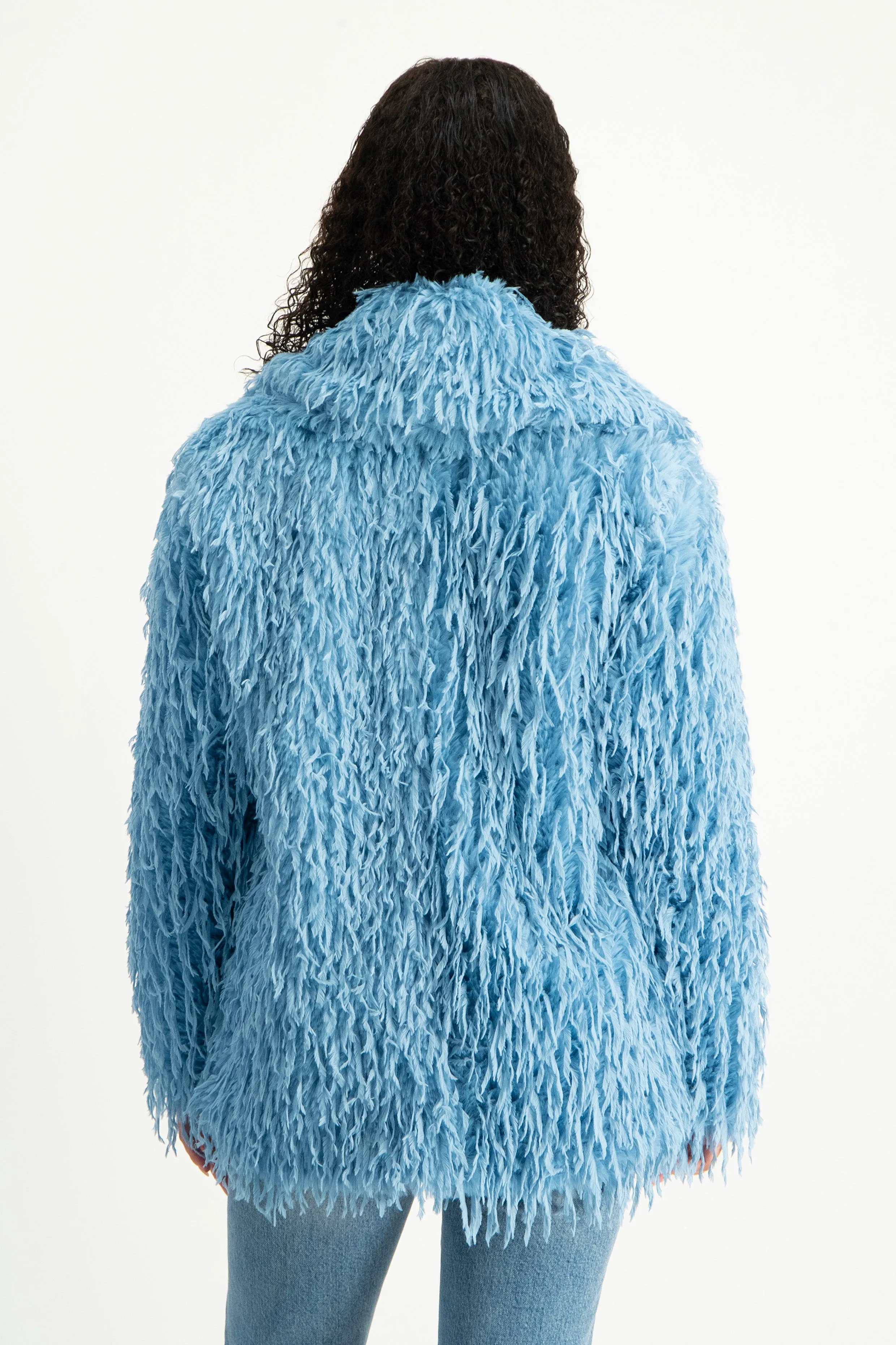 Fancy Faux Fur Coat