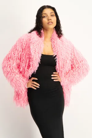 Fancy Faux Fur Coat