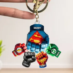 Fist Bump Keychain Personalized Gifts For Dad 01ohtn150525