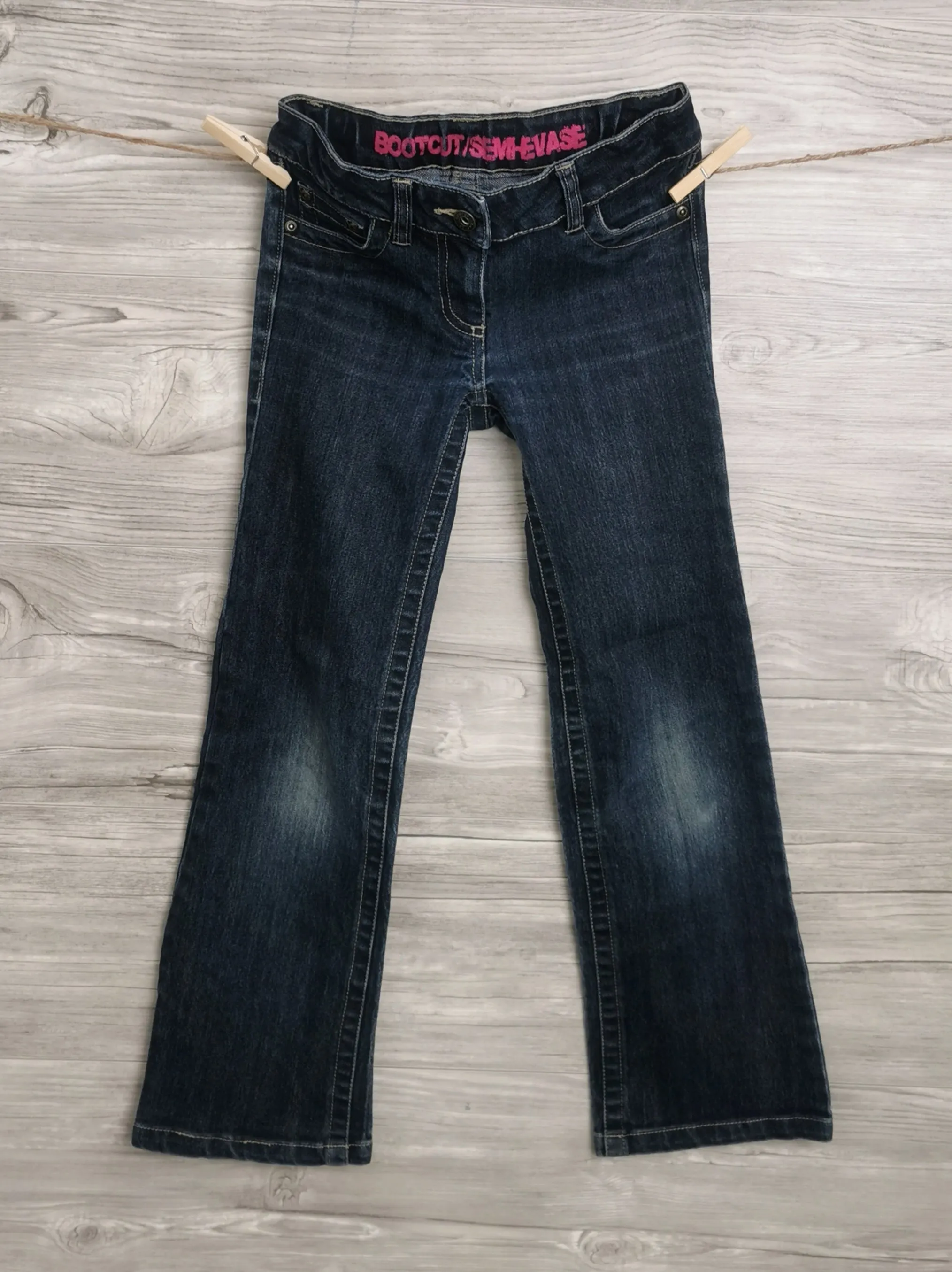 GIRL SIZE 8 YEARS - GEORGE, Bootcut Jeans EUC B8
