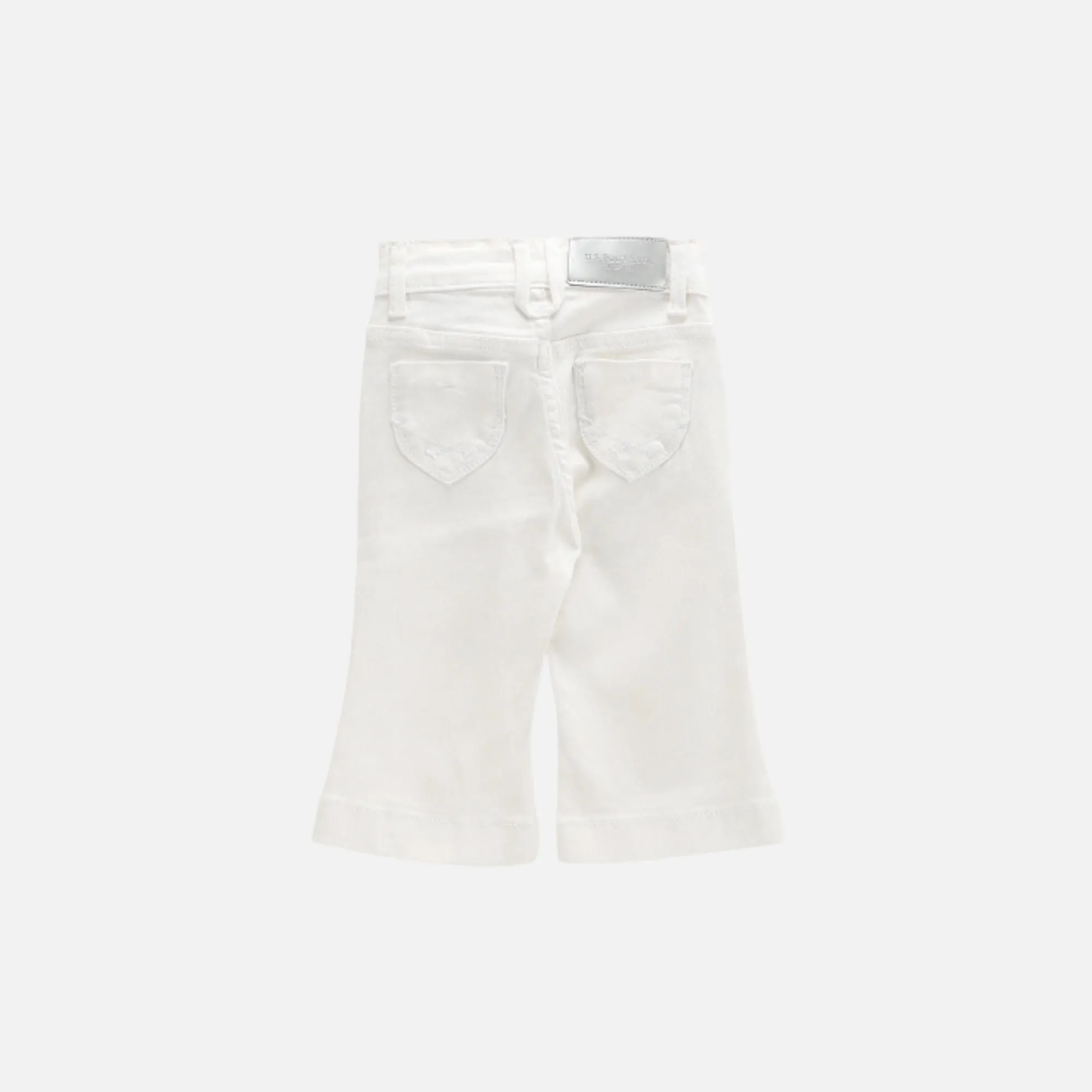 Girls Twill Bootcut Jeans