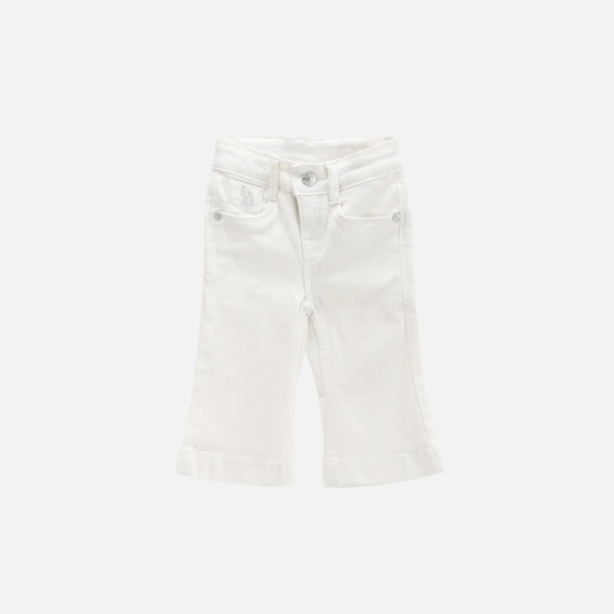 Girls Twill Bootcut Jeans