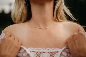 Gold link chain, vintage style, unisex, double split chain, twist rope, rectangular paperclip chain, boho choker, street style necklace, 925