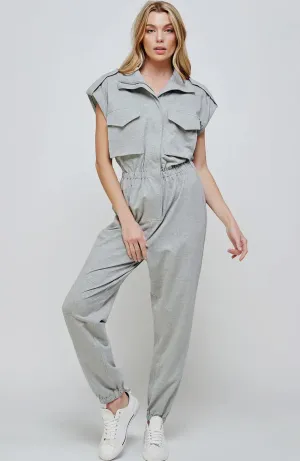 Grey Candy Jumpsuit