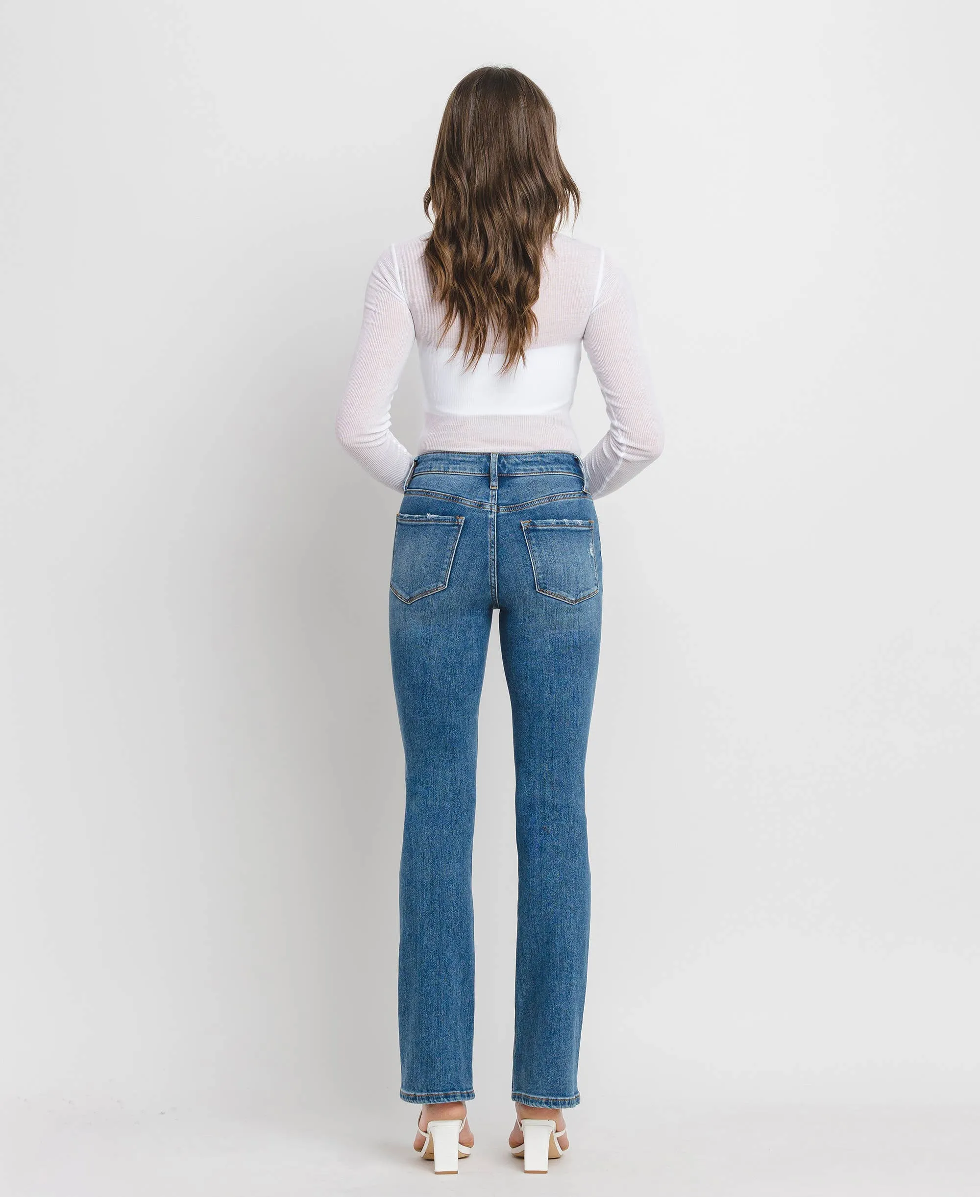 HIGH RISE BOOTCUT JEANS V3205