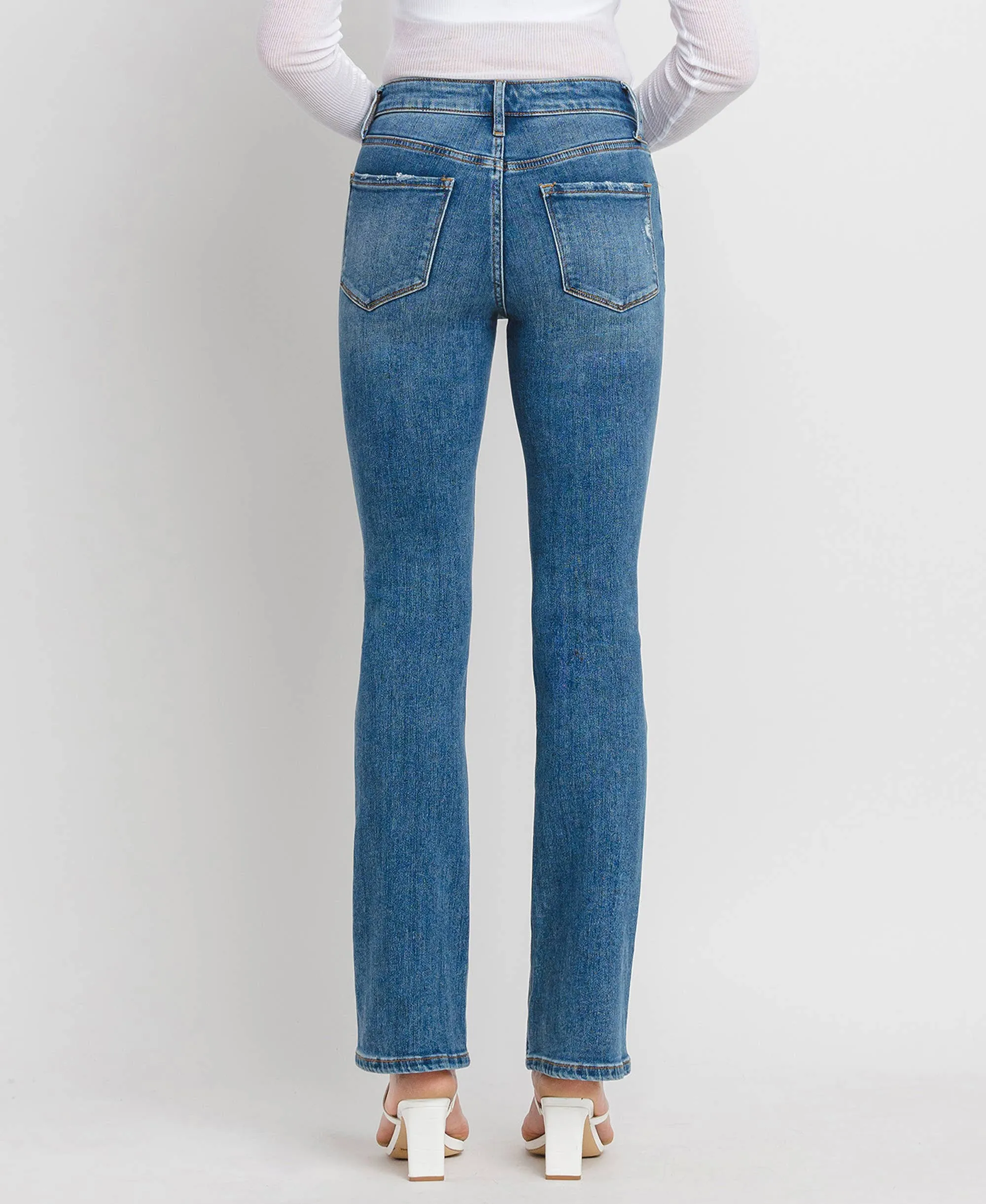 HIGH RISE BOOTCUT JEANS V3205