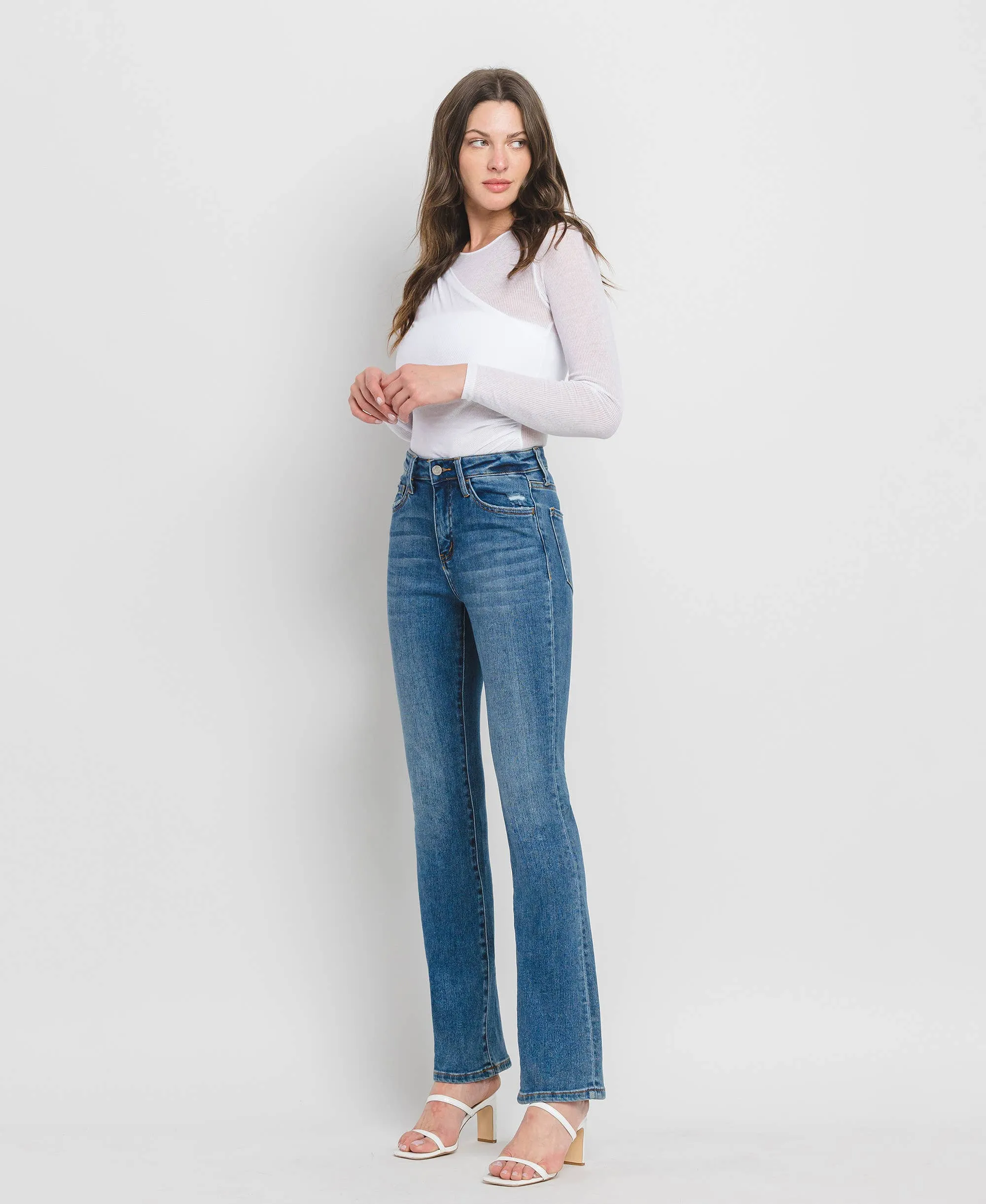 HIGH RISE BOOTCUT JEANS V3205