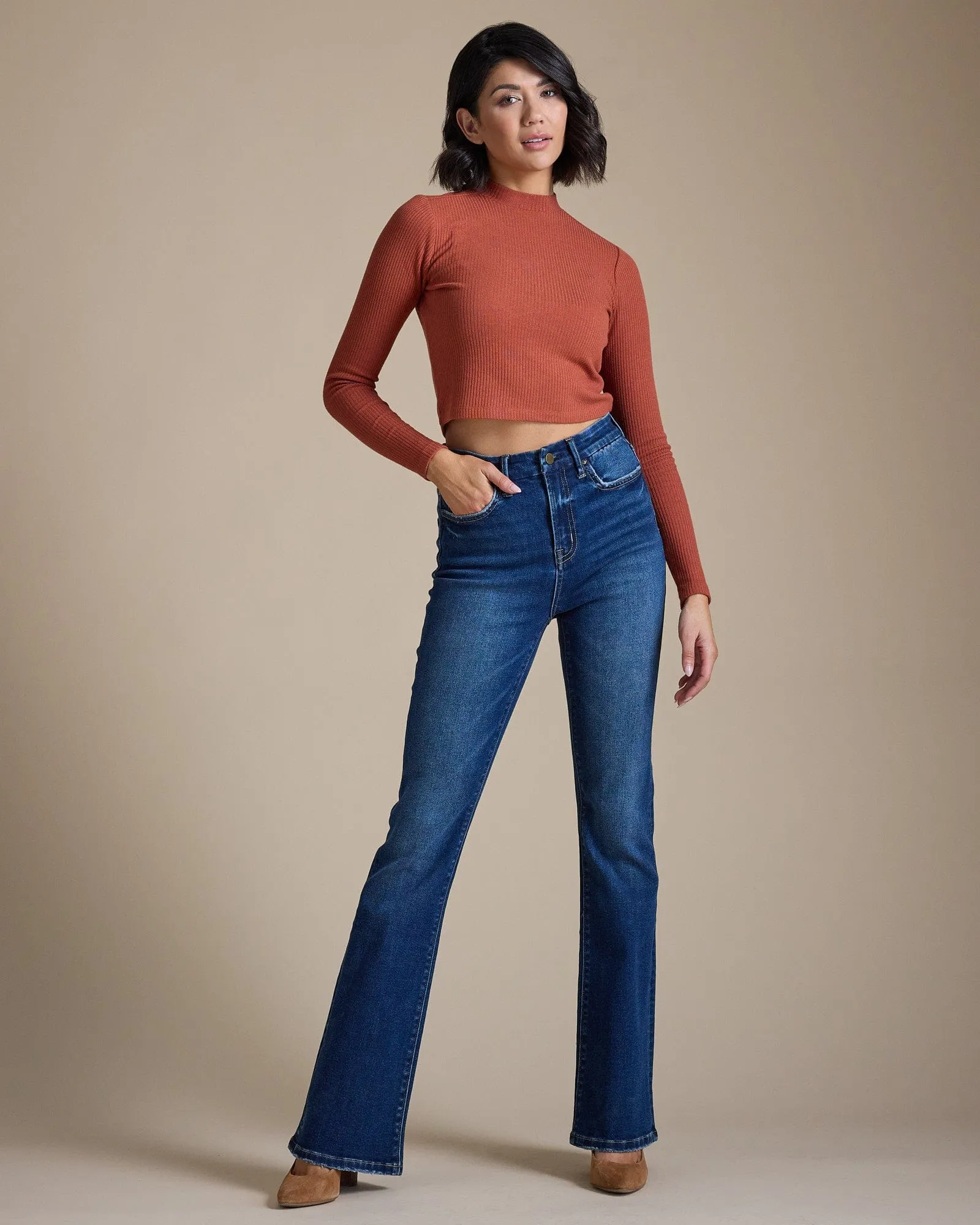 High Rise Bootcut