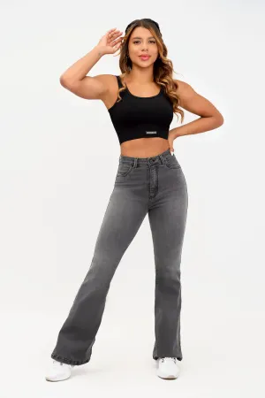 JEANS SUPER STRETCH GRIS 01404CC-DO01