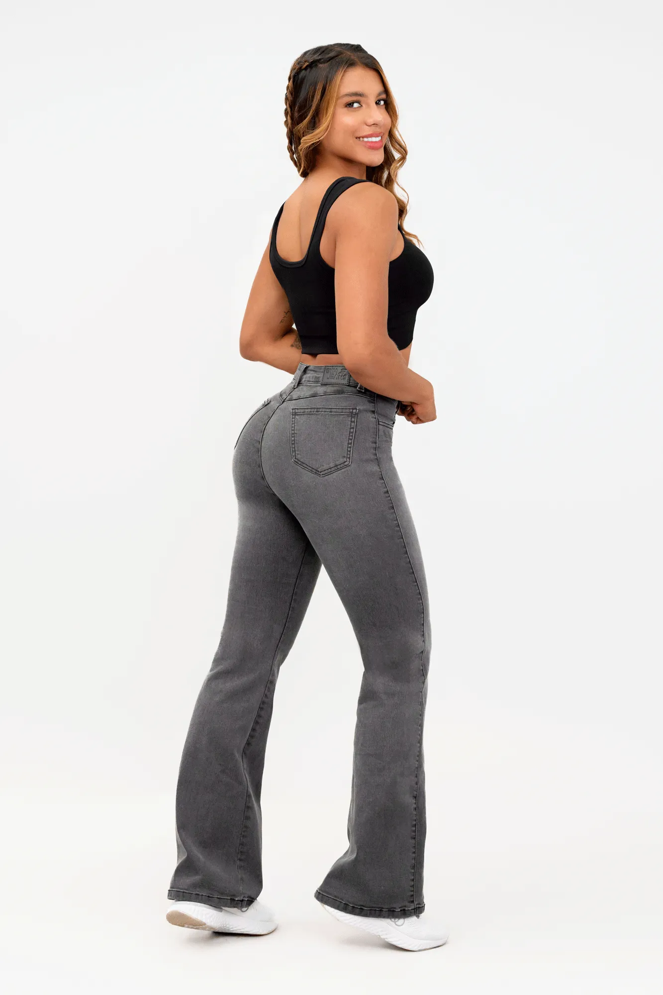 JEANS SUPER STRETCH GRIS 01404CC-DO01