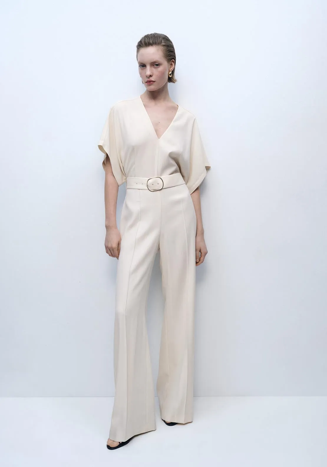Jumpsuit - Light Beige