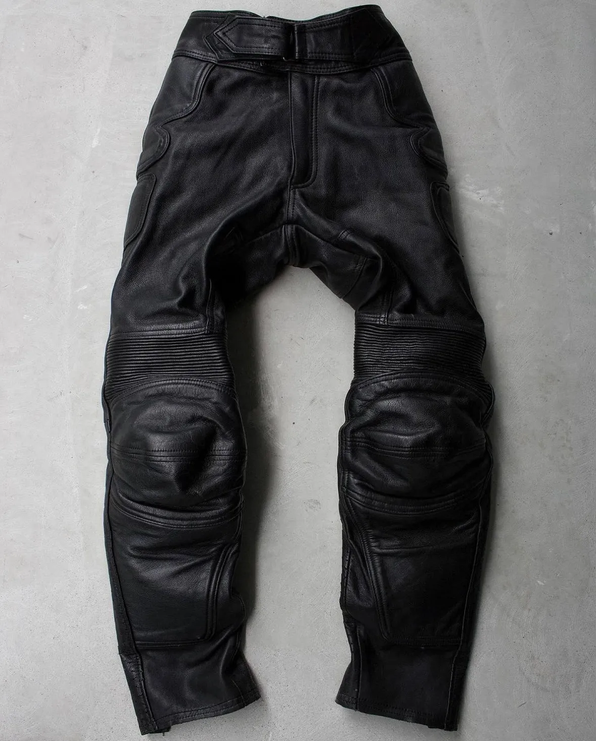 KADOYA K’s Leather 00s Goatskin Padded Motorcycle Pants