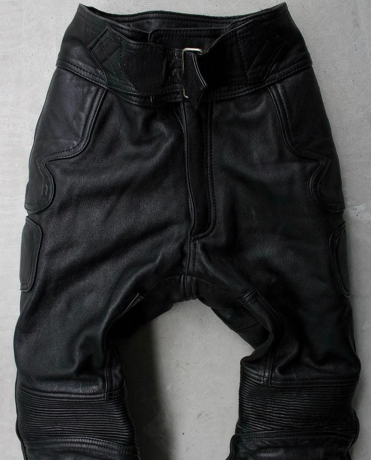 KADOYA K’s Leather 00s Goatskin Padded Motorcycle Pants