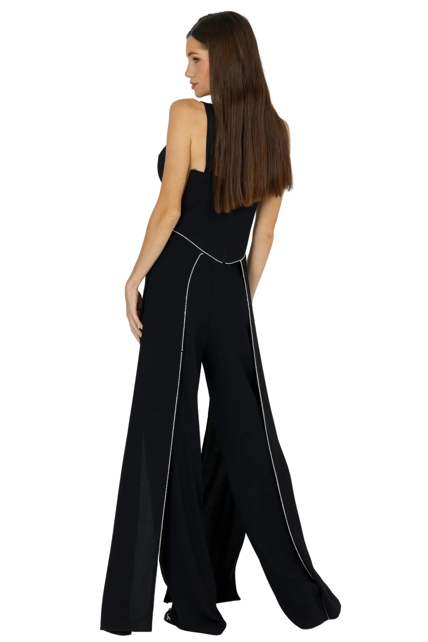 Katerina Grace V-Neck Jumpsuit