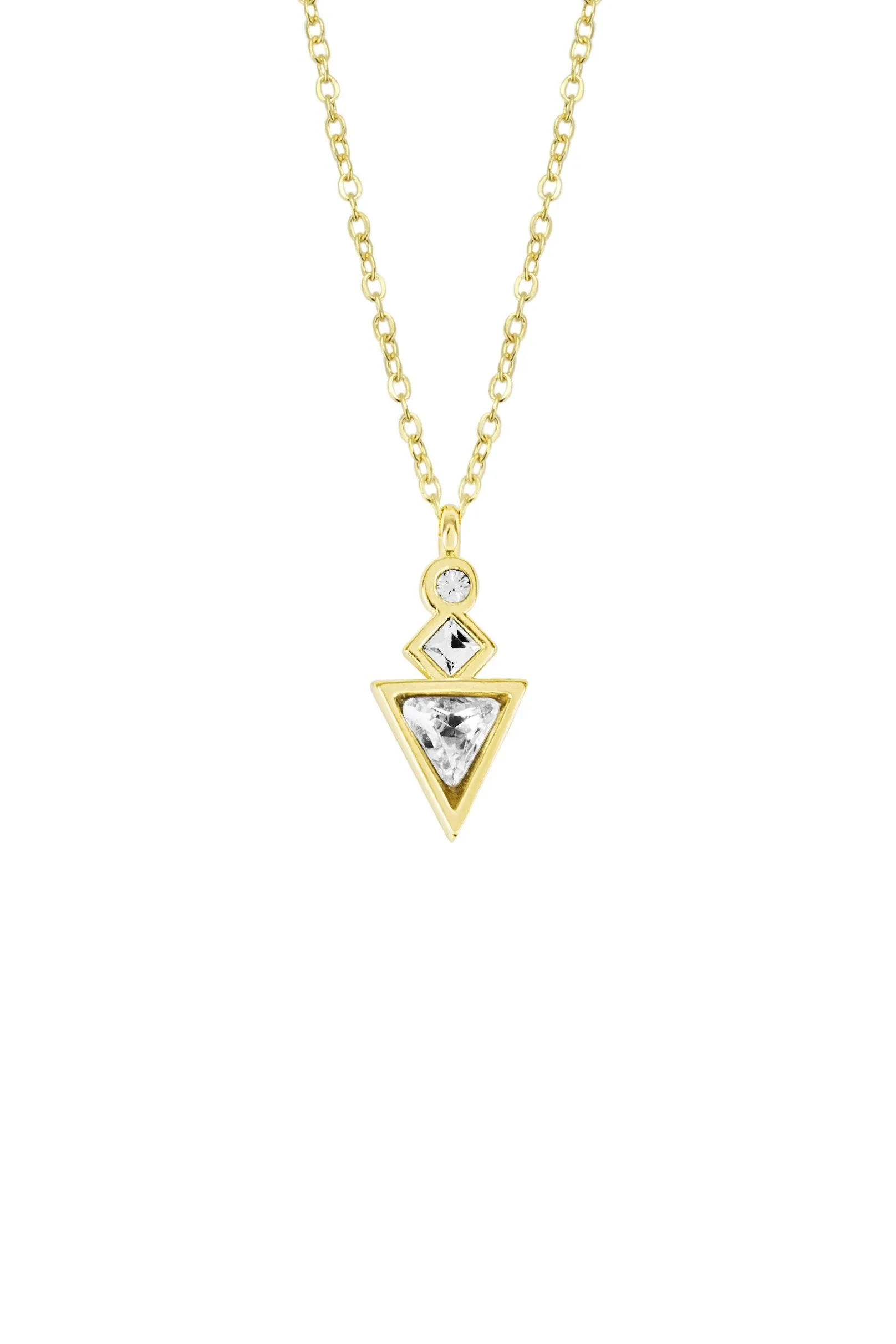 Katie Dean Jewelry Geometric Necklace