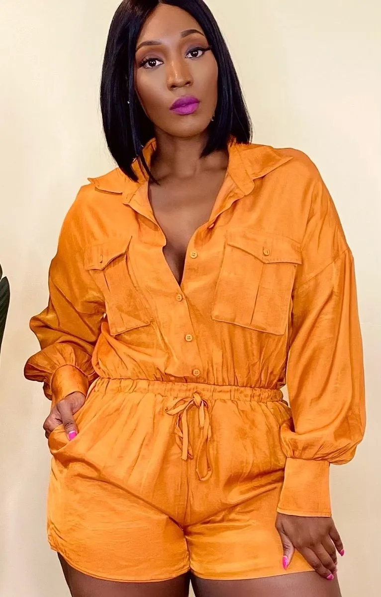 KELSEY ROMPER (RUST)