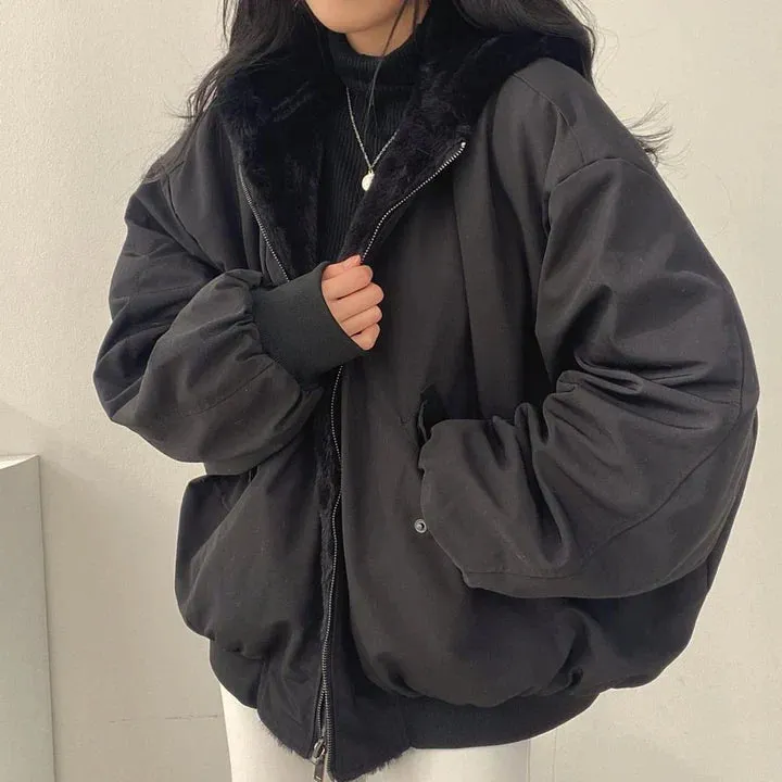 Kristin Hooded Parka with Zipper