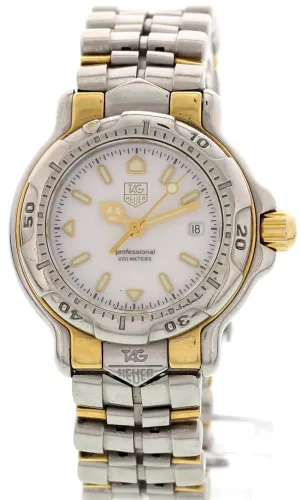Ladies TAG Heuer Professional 18K Yellow Gold and Stainless Steel Watch