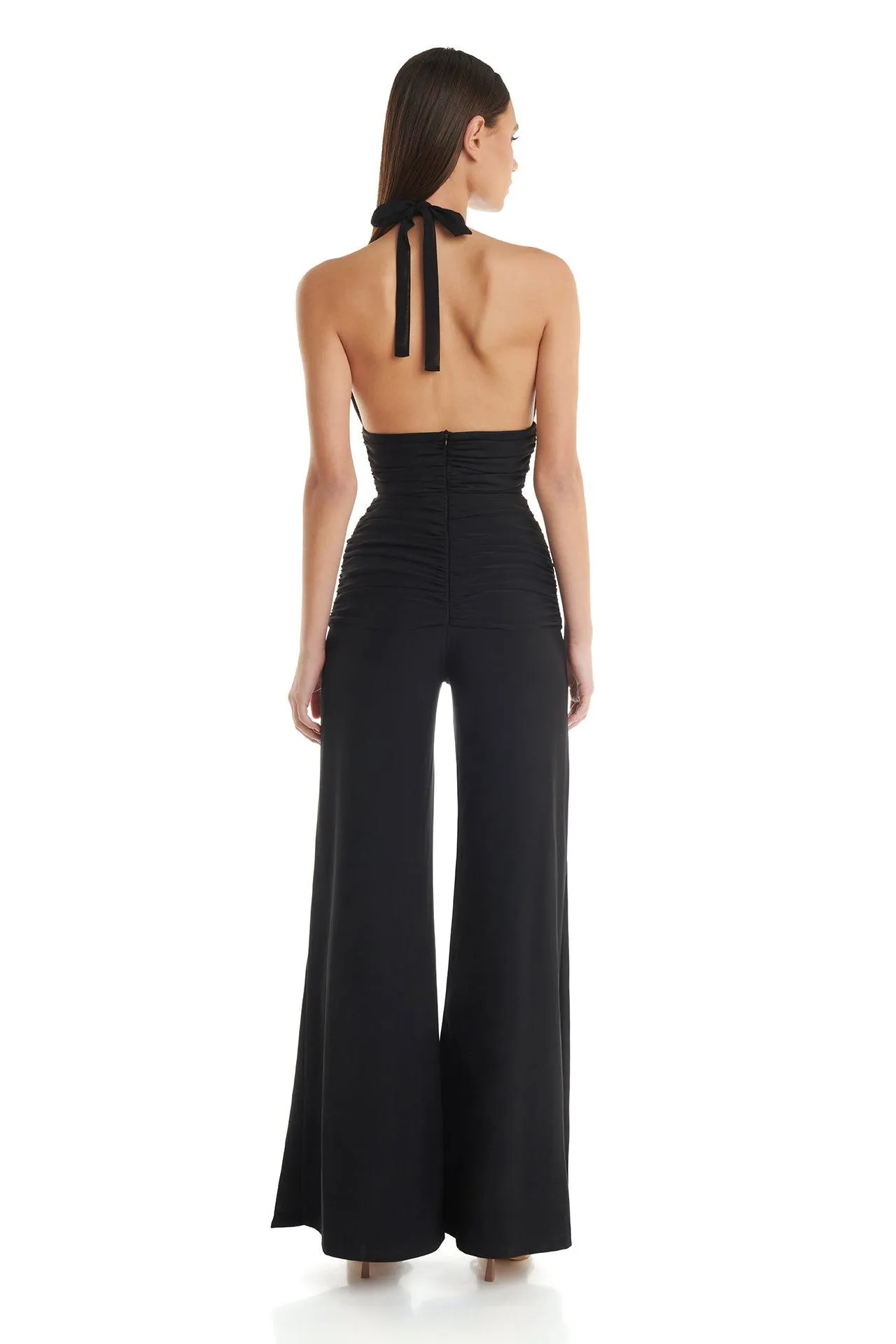 Leontina Pantsuit | Black