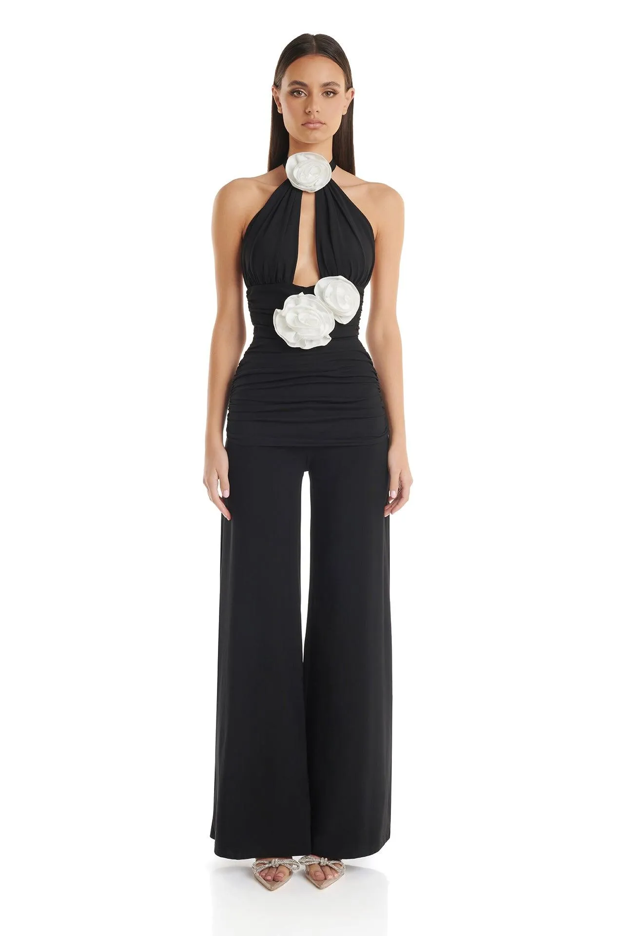 Leontina Pantsuit | Black