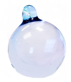 Light Blue Smooth Ball Chandelier Crystals