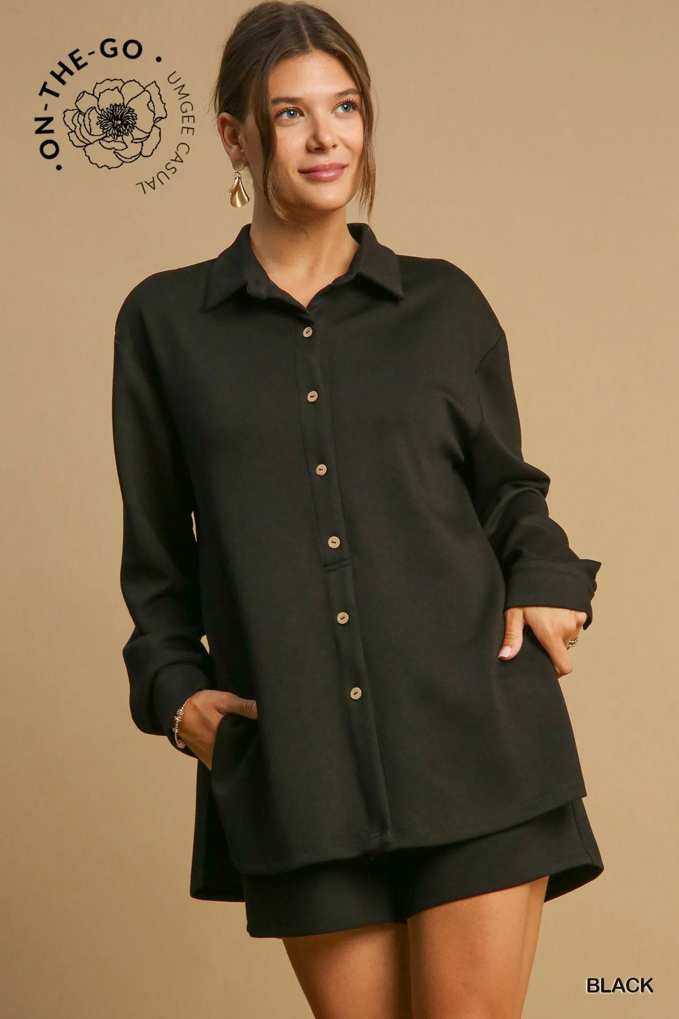 Lindsey Button Down Romper *FINAL SALE*