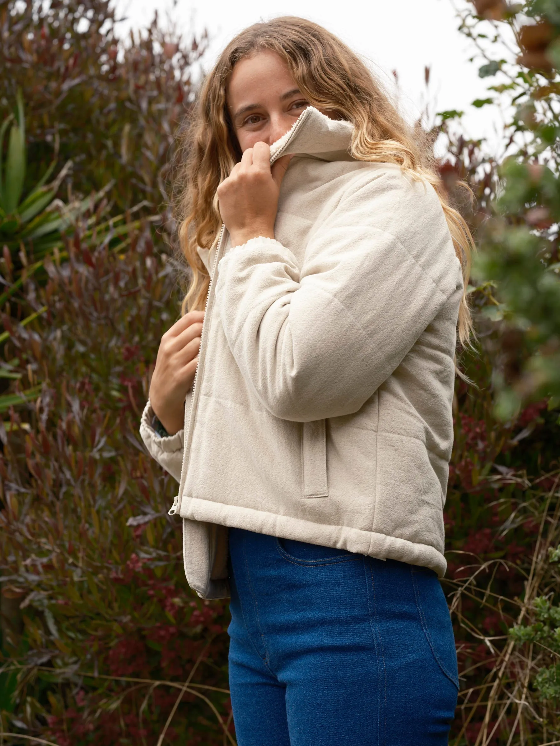 Linen Parka
