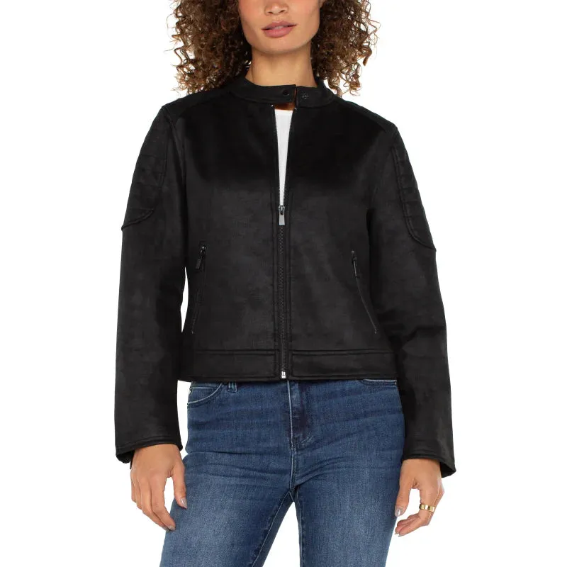 Liverpool Biker Jacket - Black
