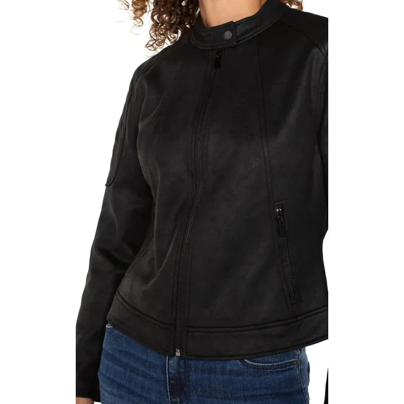 Liverpool Biker Jacket - Black