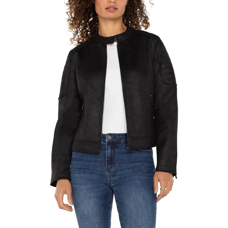 Liverpool Biker Jacket - Black