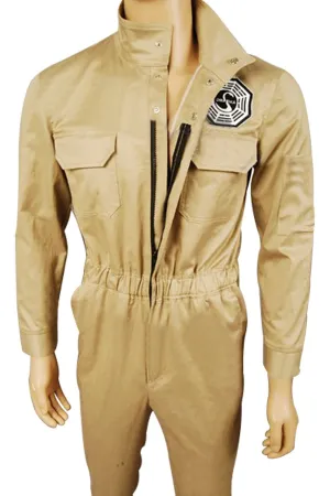 Lost Dharma Initiative Costume Cosplay Jumpsuit Coveralls