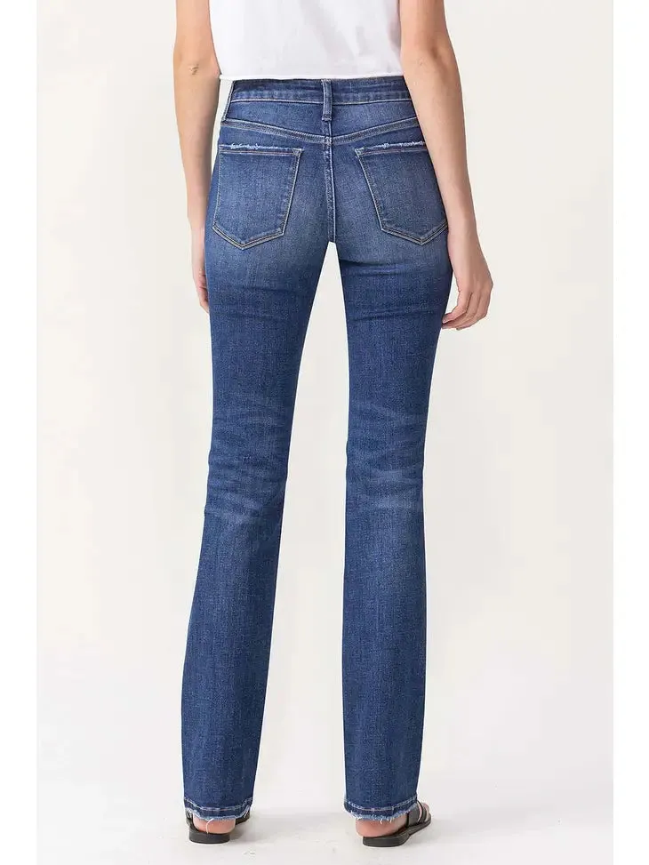 Lovervet Mid Rise Boot Cut Jeans