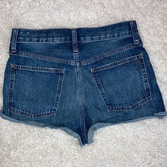 Madewell The Dad Jean Denim City Off Shorts 27