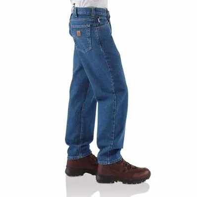 MENS CARHARTT RELAXED-FIT TAPERED-LEG JEAN
