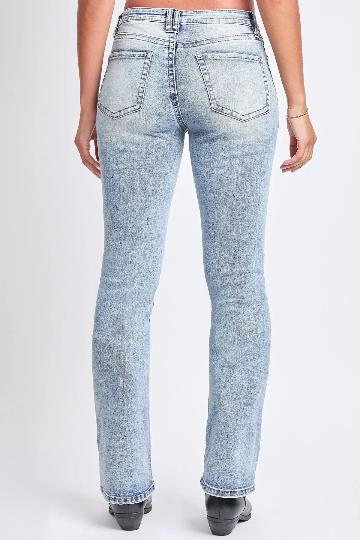 Mid Rise Clean Hem Premium Stitch Bootcut Jeans, Pack of 12