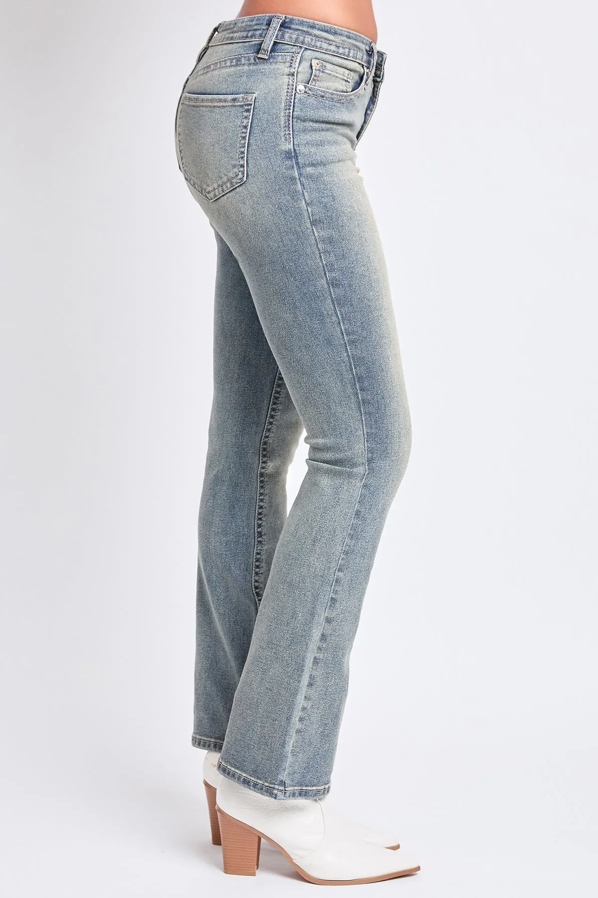 Mid Rise Clean Hem Premium Stitch Bootcut Jeans, Pack of 12