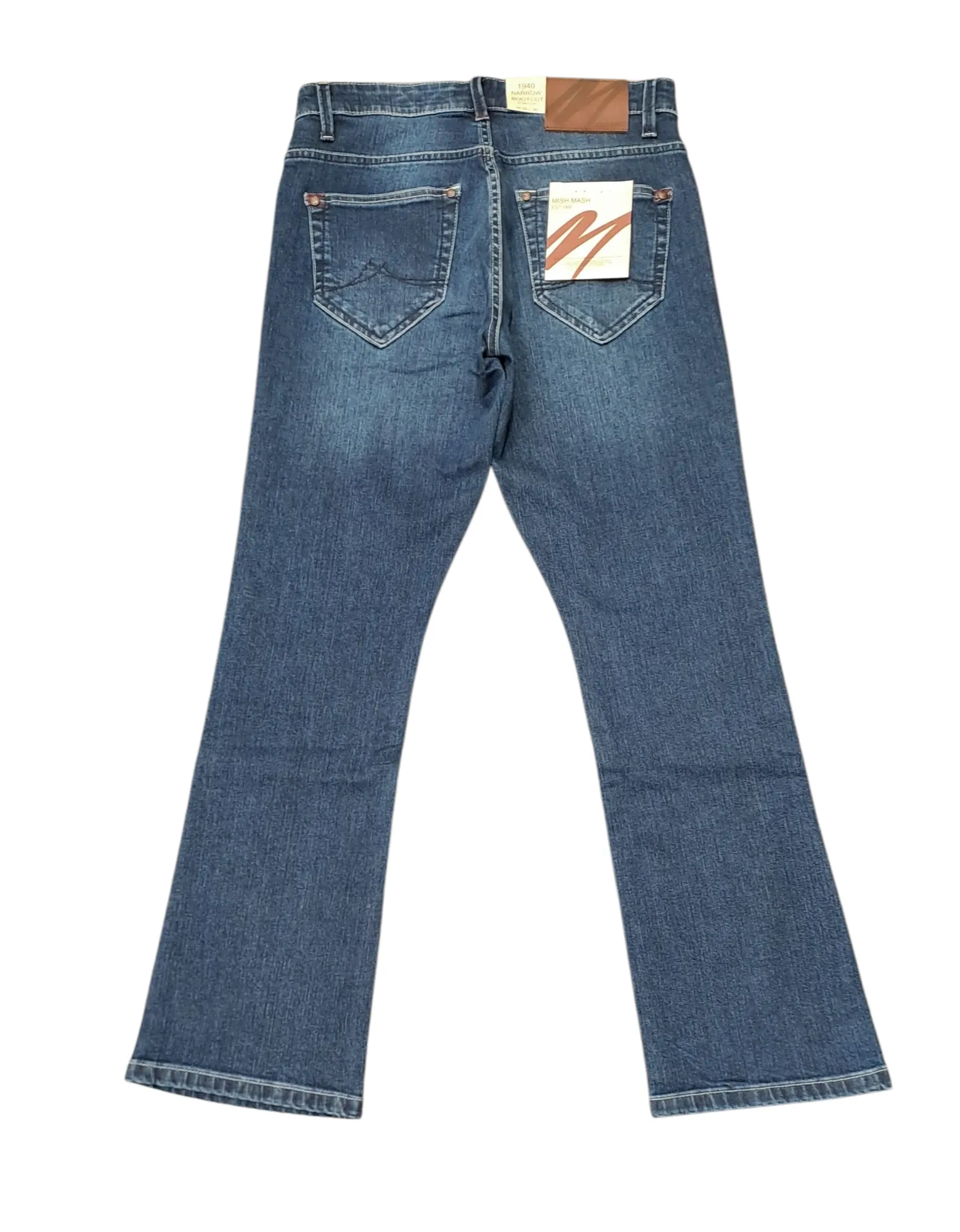 Mish Mash 1940 Lake Narrow Bootcut Denim Jean - Mid