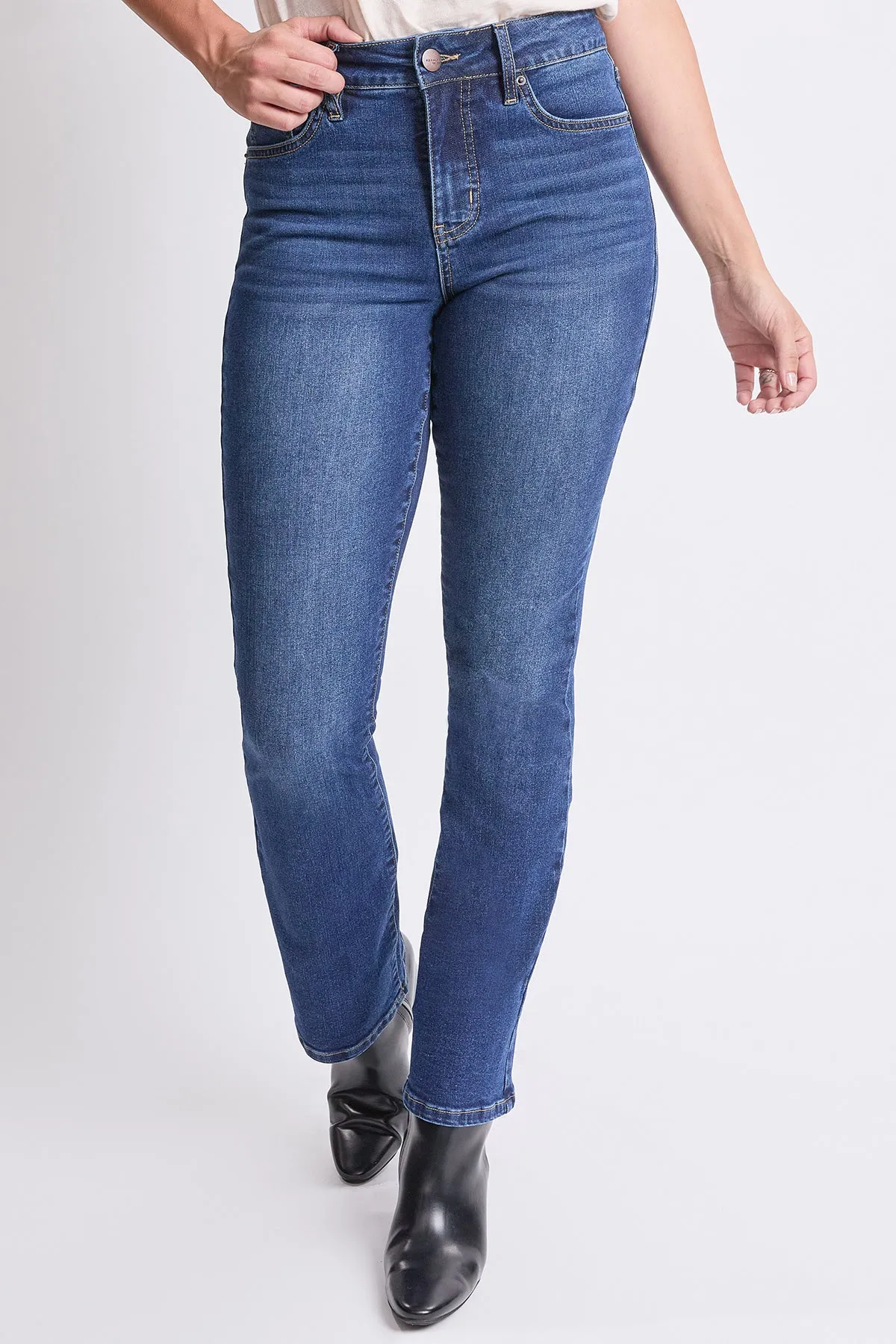 Missy High Rise Slim Bootcut Jeans, Pack of 8