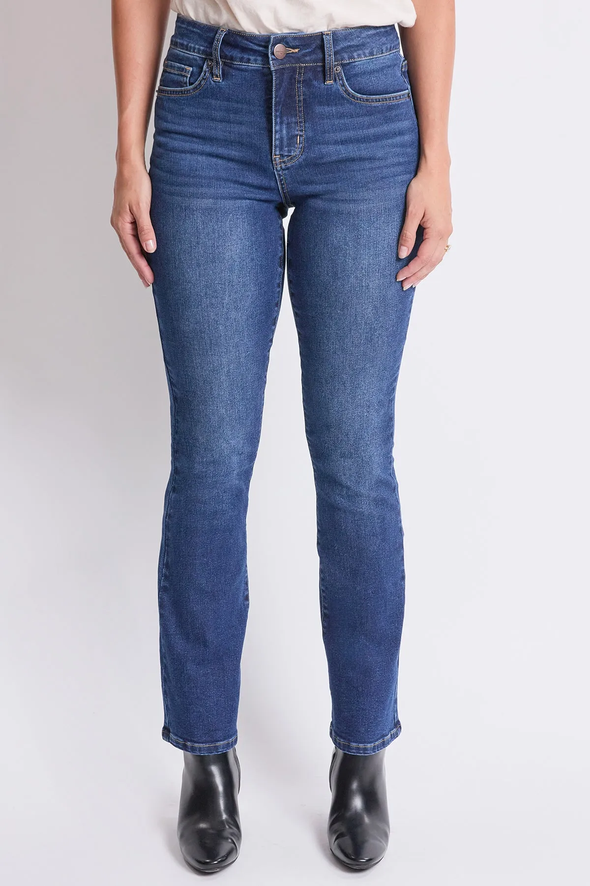 Missy High Rise Slim Bootcut Jeans, Pack of 8