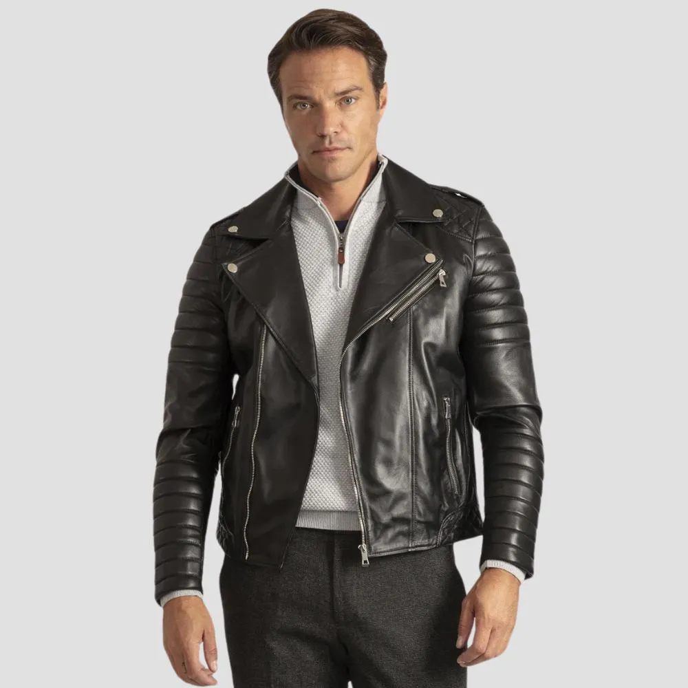 Modern Men's Motorcycle Leather Jackets For Trendy Styling