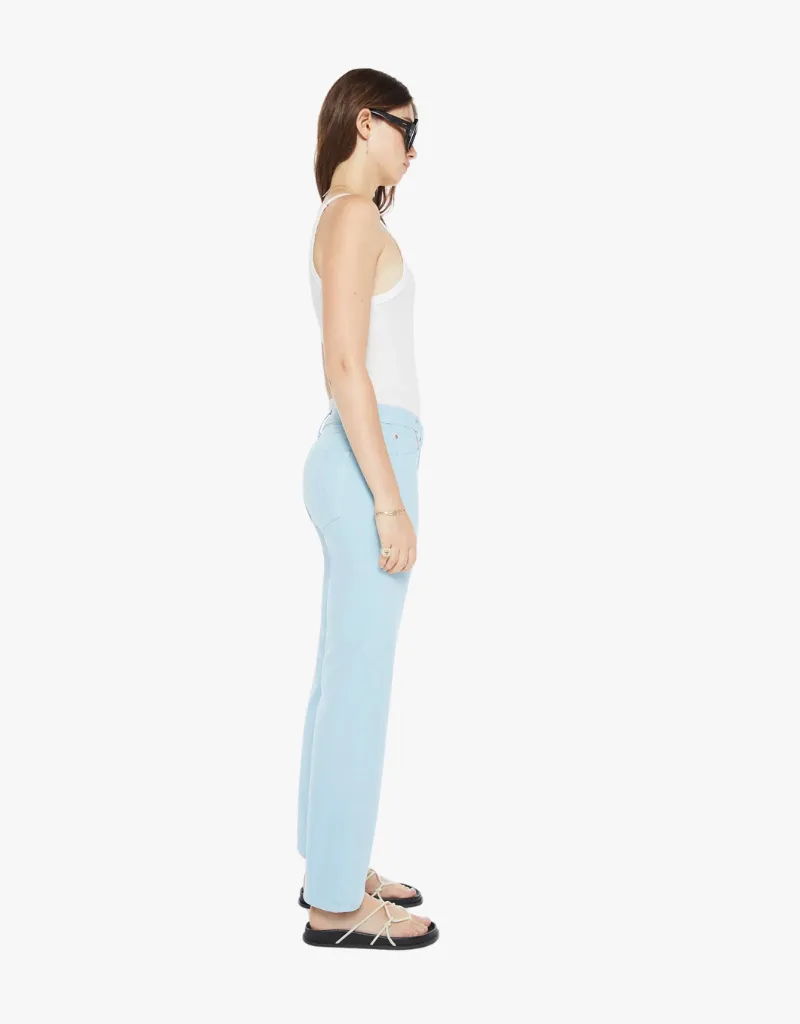 Mother The Bookie Flood Jeans in Air Blue