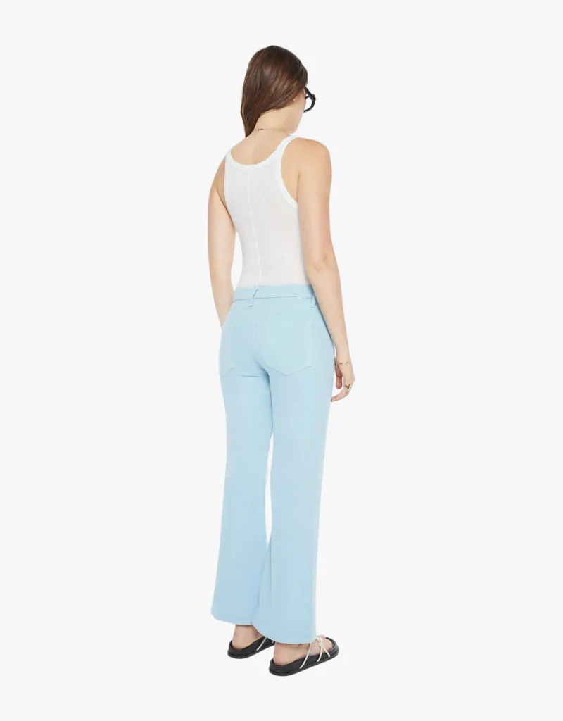 Mother The Bookie Flood Jeans in Air Blue
