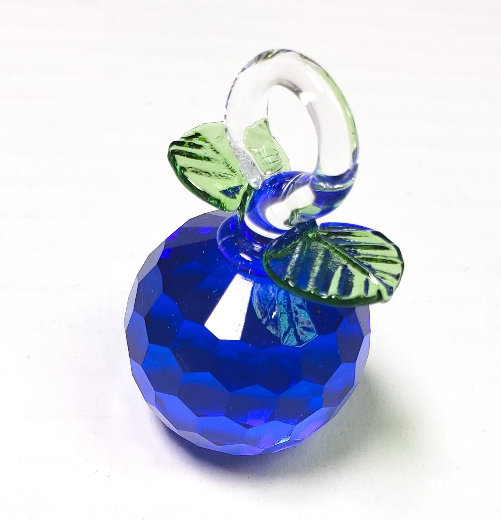 Murano Style Glass Apples for Chandeliers 30mm Fruit Ornaments