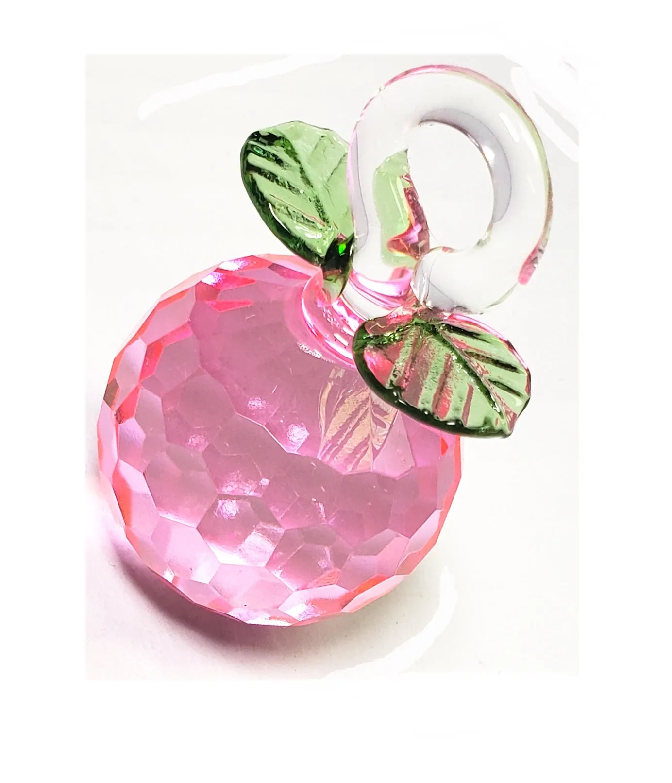 Murano Style Glass Apples for Chandeliers 30mm Fruit Ornaments